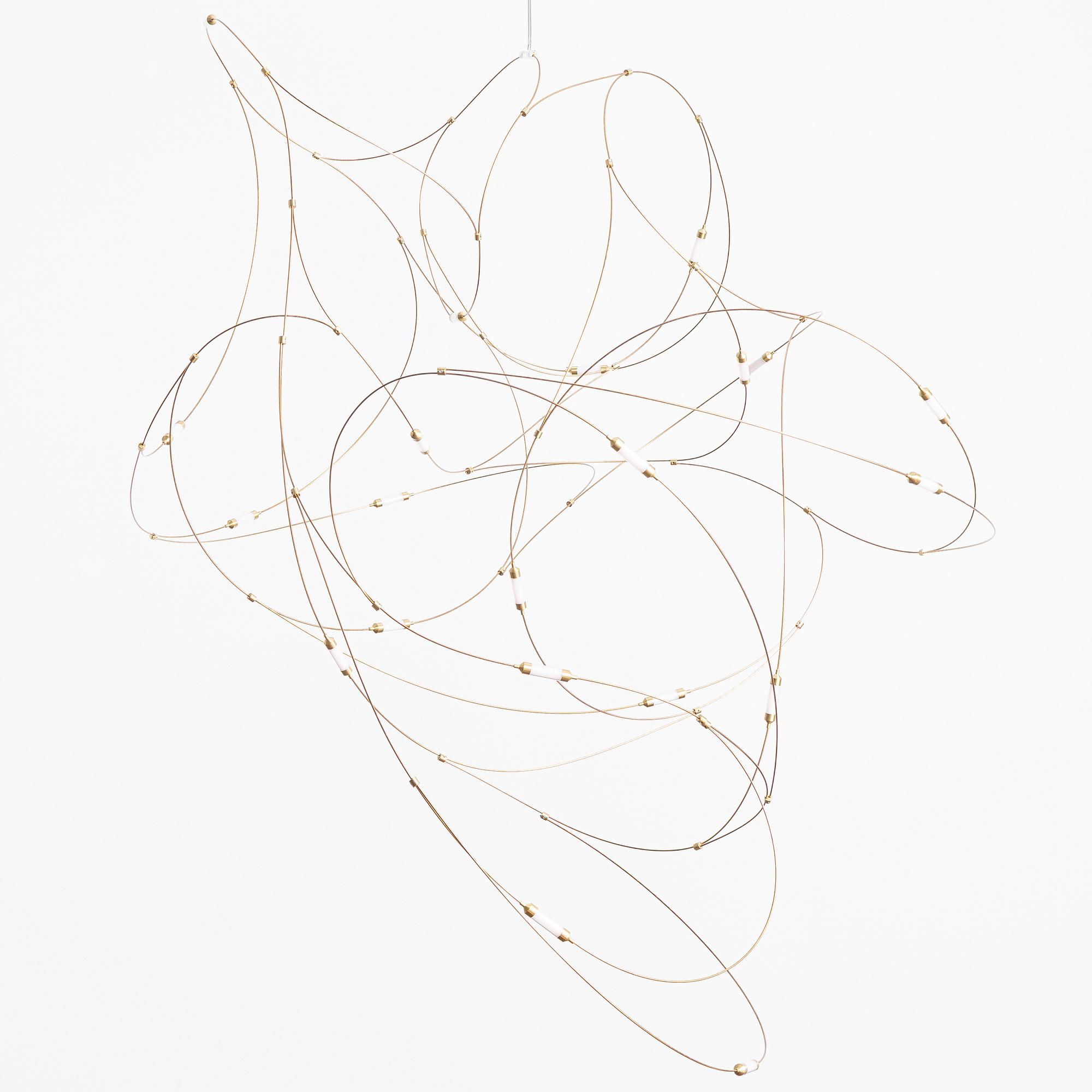 Studio Toer, ceiling lamp, "Flock of light 21", Moooi, 21st century.