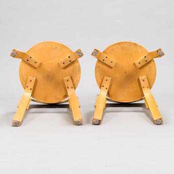 Alvar Aalto, two mid-20th century '66' chairs for Artek.