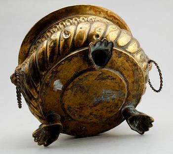 YTTERFODER/PUNSCHKYLARE, mässing, renässansstil, 1800-tal.