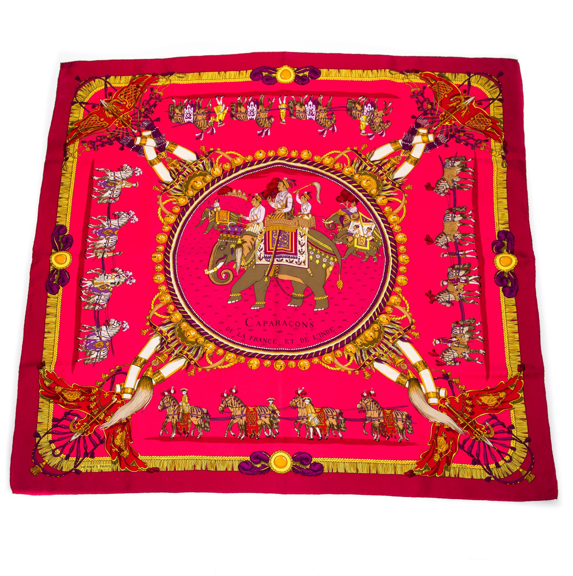 SCARF, "Caparaçons de la France et de l'Inde", Hermès.