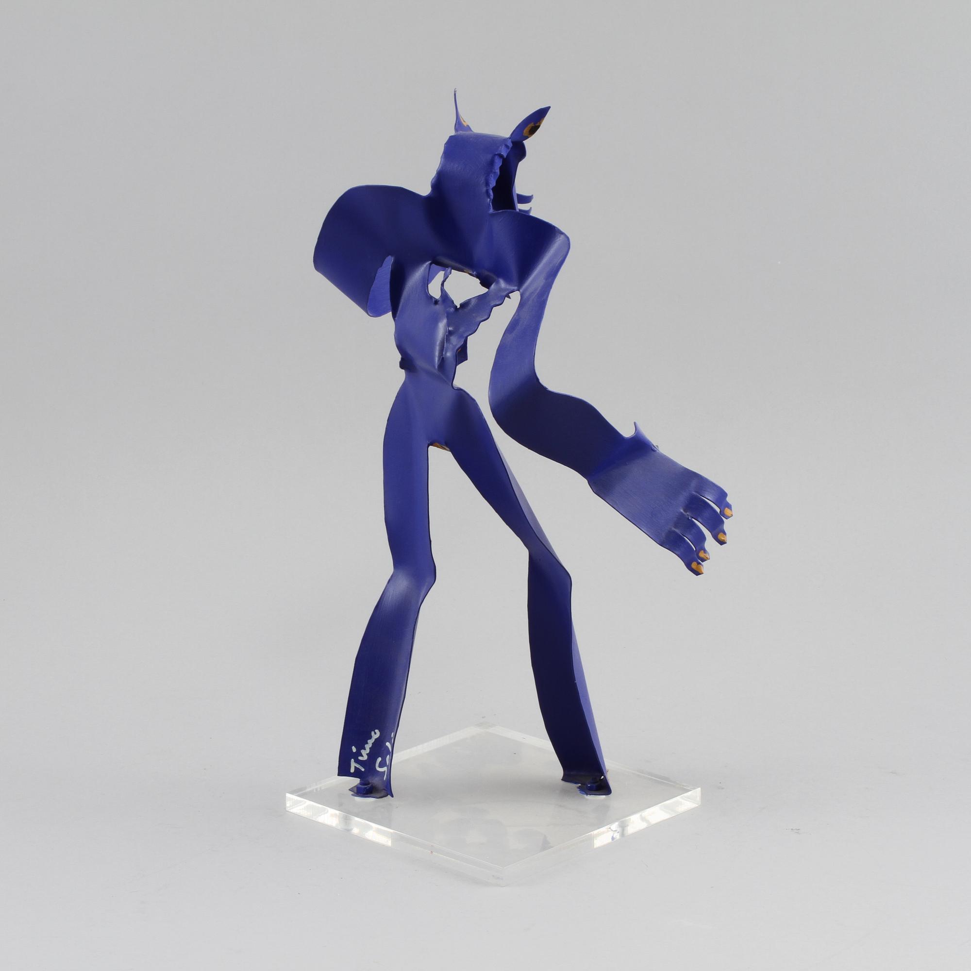 TIMO SOLIN, skulptur, signerad.