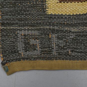 MATTA, dubbelväv, monogramsignerad GK?, 1900-talets andra hälft, 206 x 143 cm.