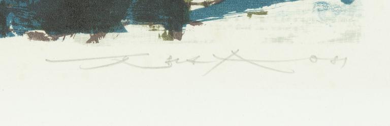 Zao Wou-ki, Untitled.