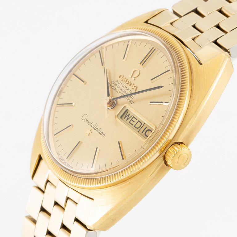 Omega, Constellation, "C", Chronometer, wristwatch, 35 mm.