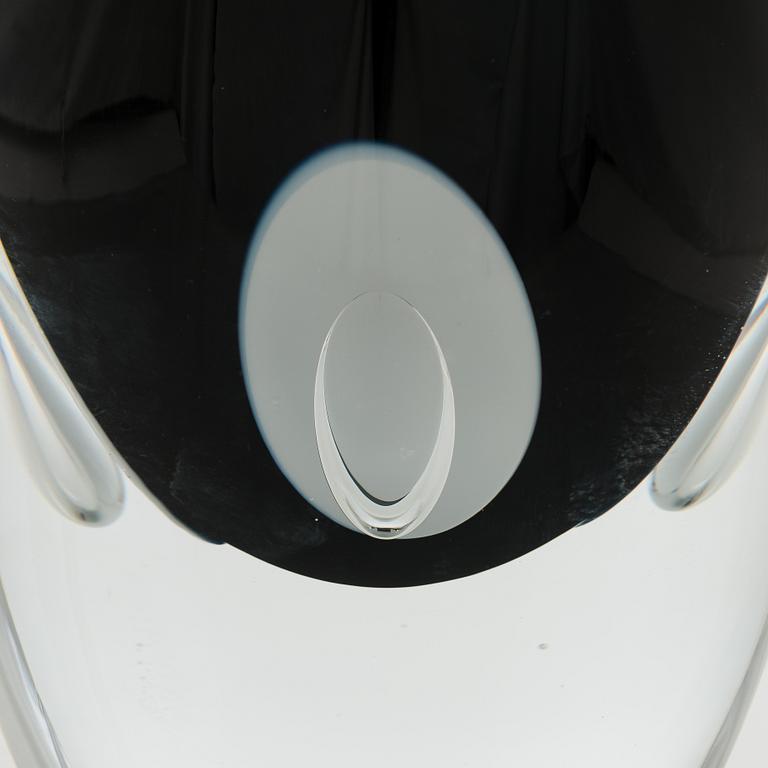 Timo Sarpaneva, glasskulptur, "Claritas", signerad Timo Sarpaneva 12/1985.