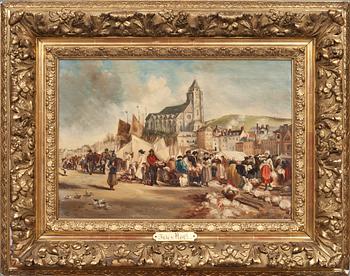 JULES NOEL, olja på duk, signerad och daterad 1880.
