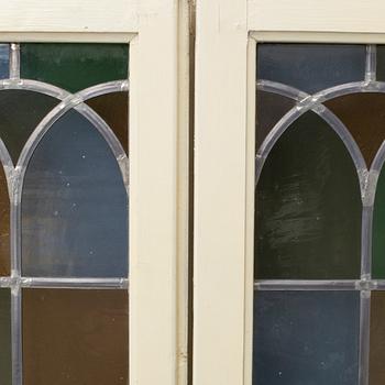 a pair of early 20th century windows.