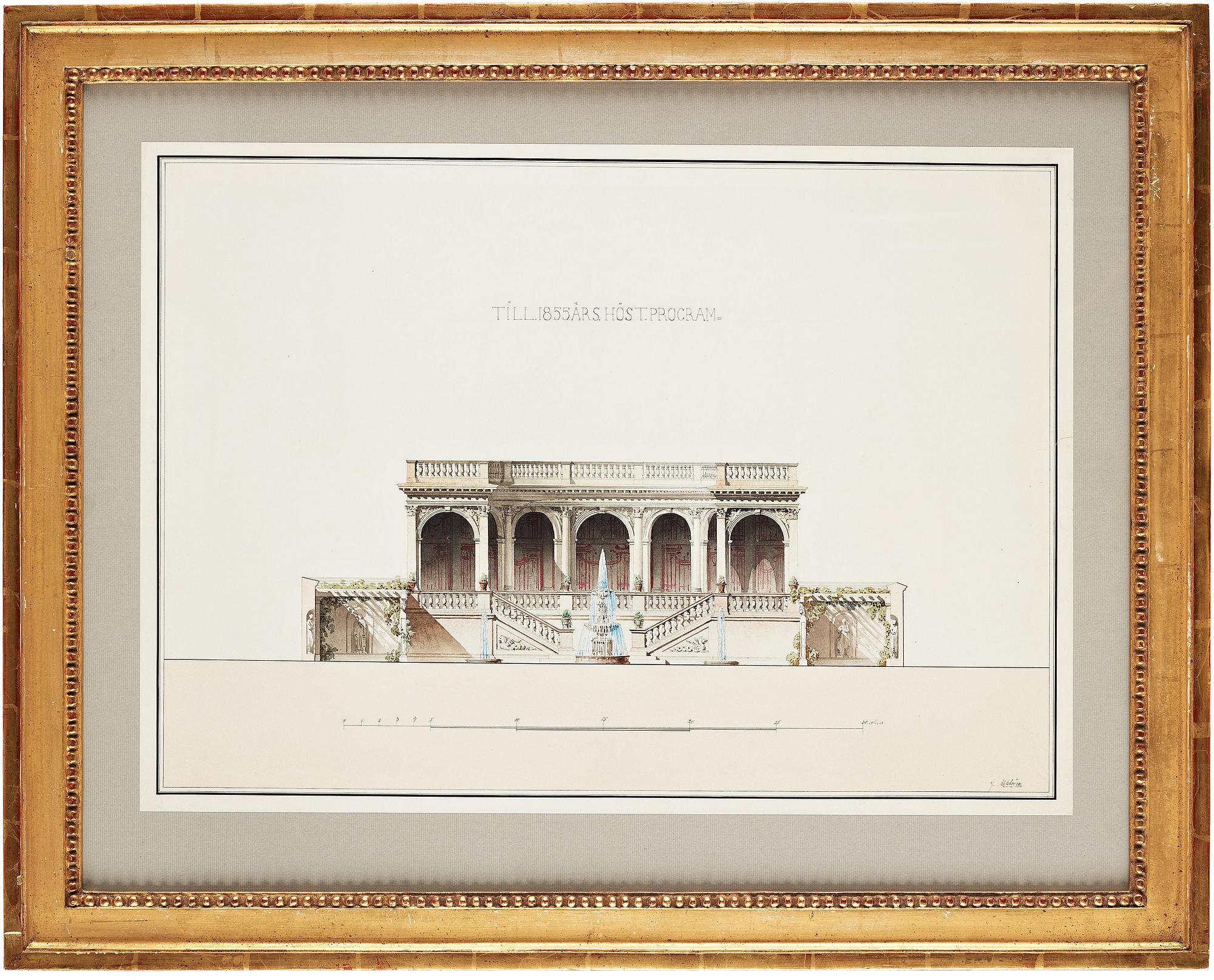 Johan Ahlström, "Till 1855 års höstprogram".