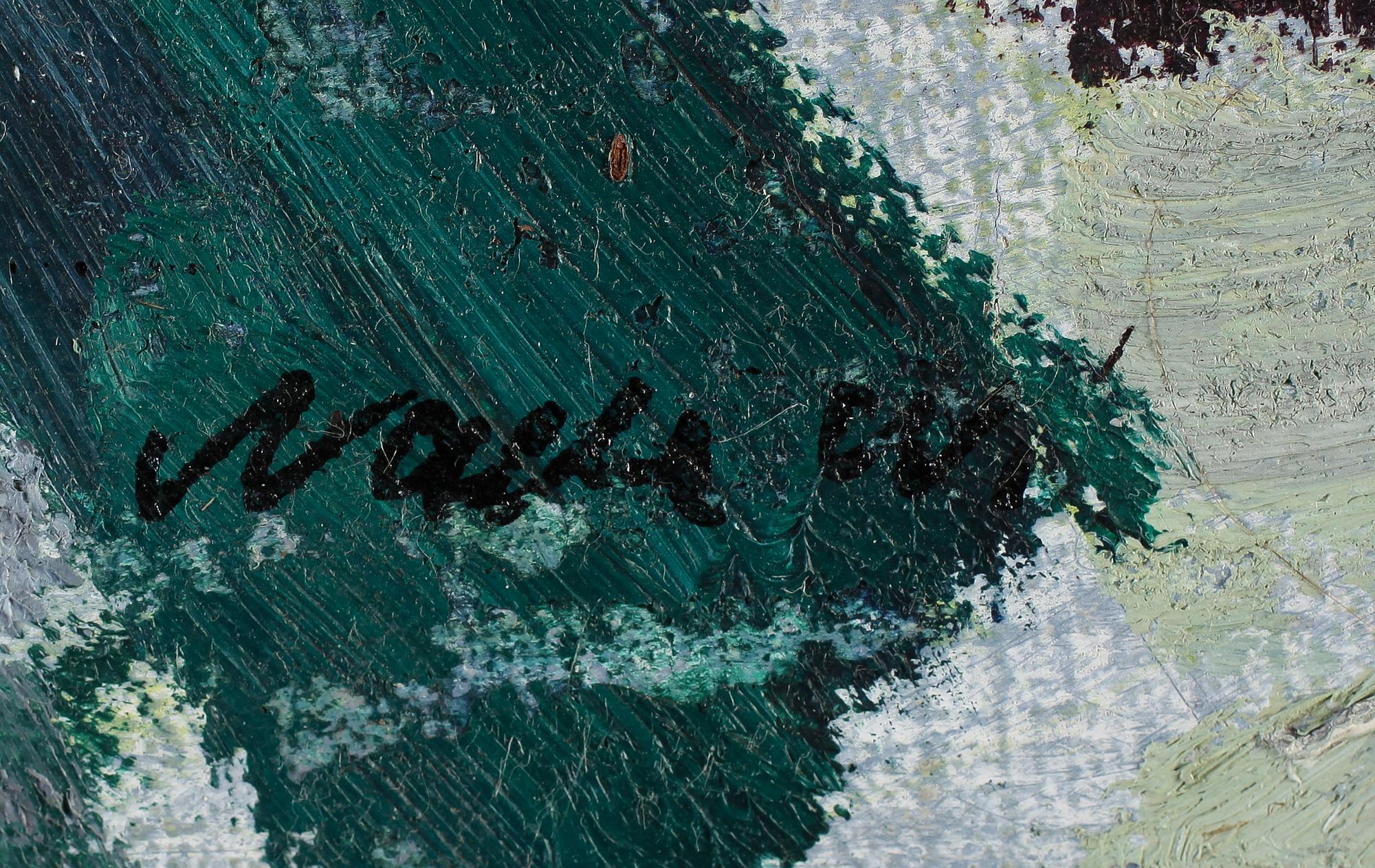 NALLE WERNER, 2 st, olja på duk, signerade.