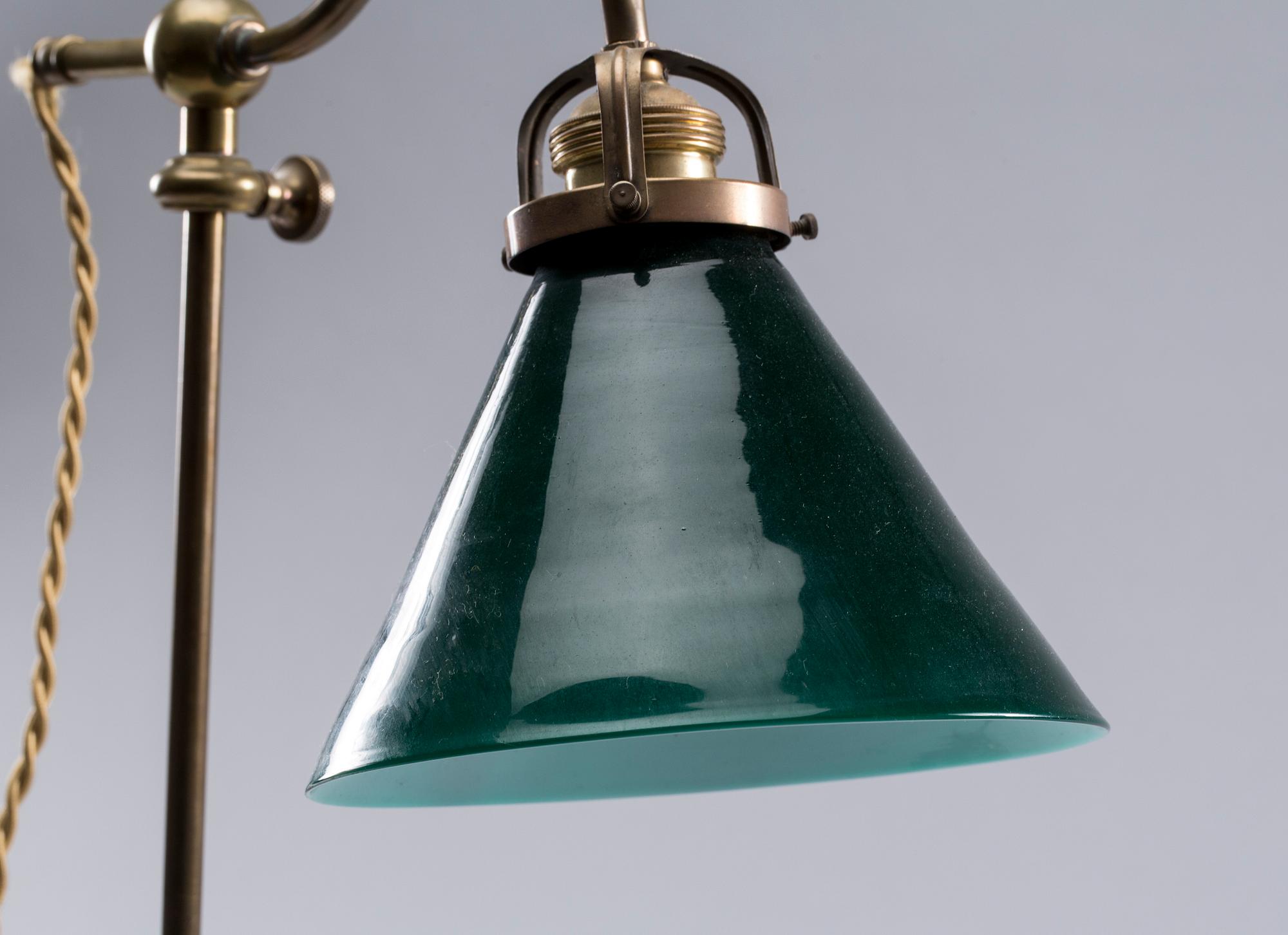 BORDSLAMPA, mässing.