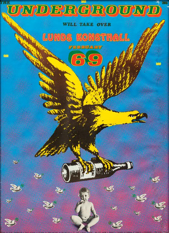 Sture Johannesson, "The Underground will take over," Lunds Konsthall February 69.