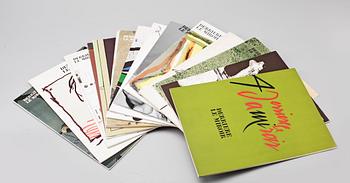 PARTI KONSTTIDSSKRIFTER, 15 delar, "Derriere le miroir", utgivna av galleri Maeght.