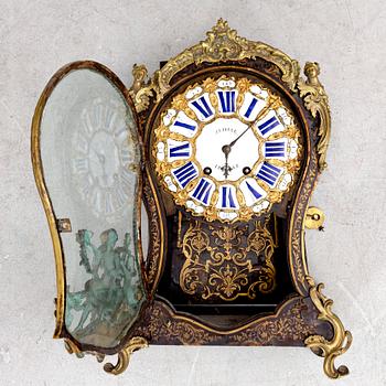 Console clock, Louis XV style, France, late 19th century.