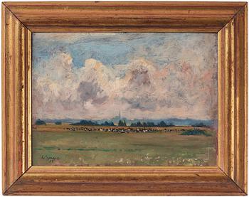 Louis Sparre, Landscape from Gotland.