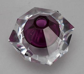 SKULPTUR, glas, sign. Helena Tynell Riihimäen Lasi Oy.