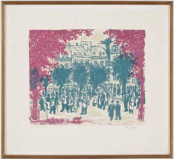 Lennart Jirlow · LENNART JIRLOW, litografi, signerad, ea-upplaga.