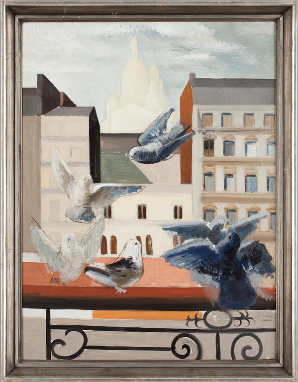 Ewald Dahlskog, On The Balcony, Paris.
