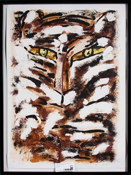 Madeleine Pyk · MADELEINE PYK, färglitografi. Sign o numr 133/230.