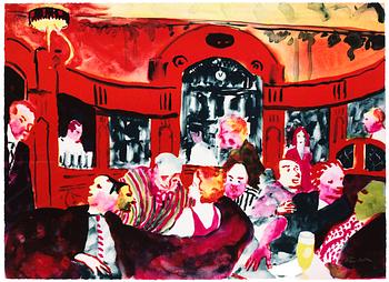 667. Peter Dahl, "The Opera bar".