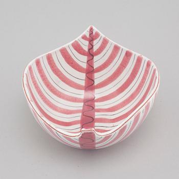 A mid 20th cenutry faience bowl, designed by Stig Lindberg for Gustavsberg.