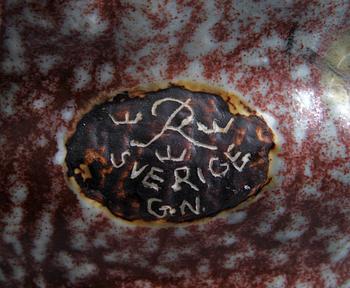 SKULPTUR, stengods, Gunnar Nylund, Rörstrand, sign.