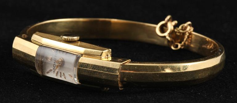 DAMARMBANDSUR, 18k guld. Monitor.