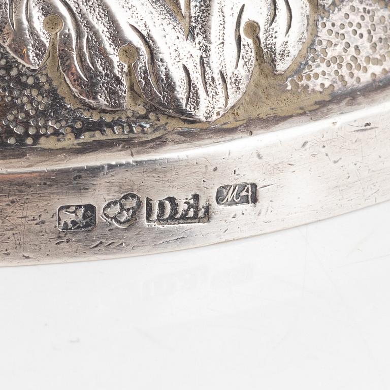 A Swedish Silver Sugar Bowl, mark of Daniel Eklund, Kalmar 1842.