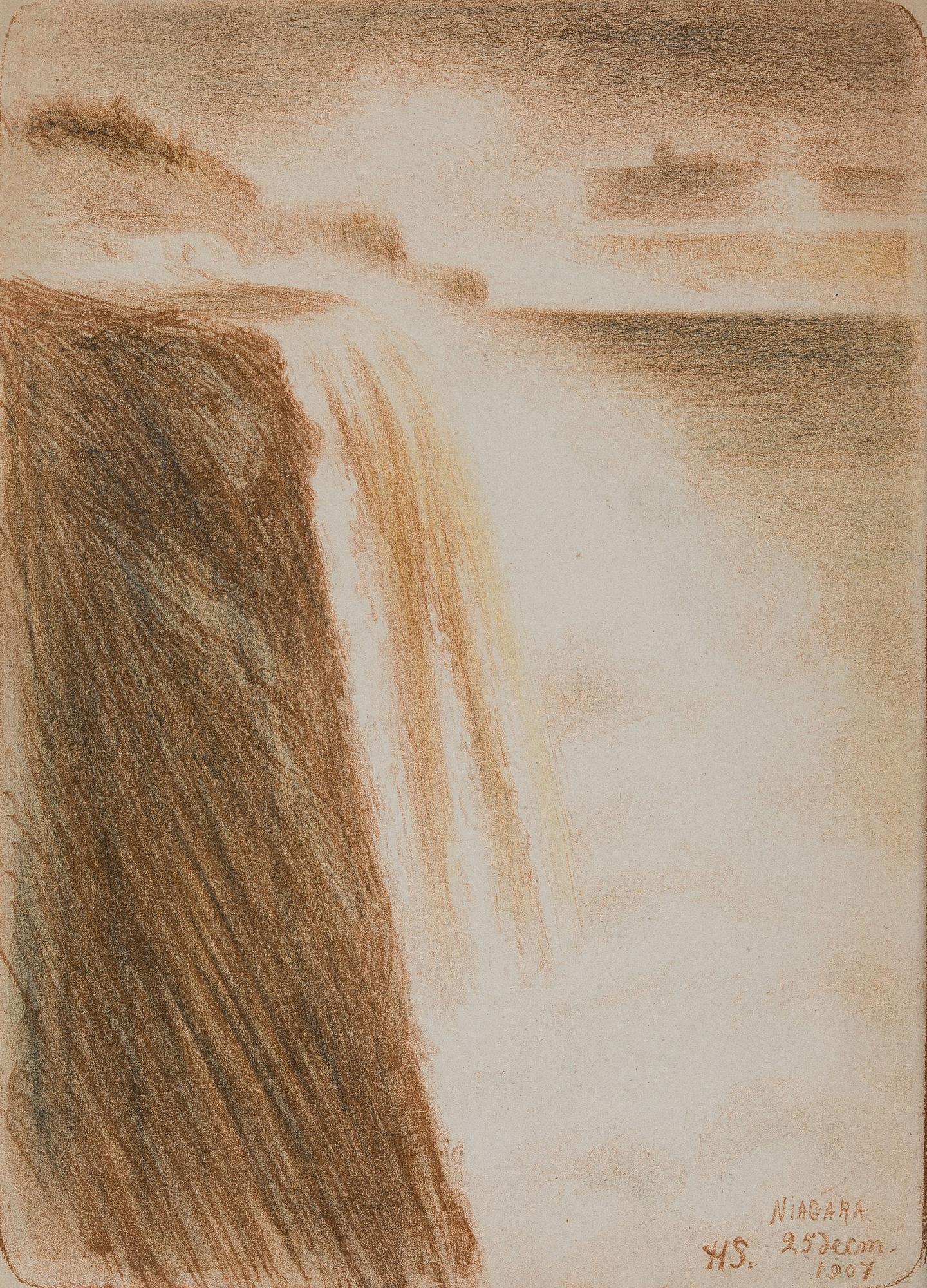 HUGO SIMBERG, "NIAGARA" (1907).