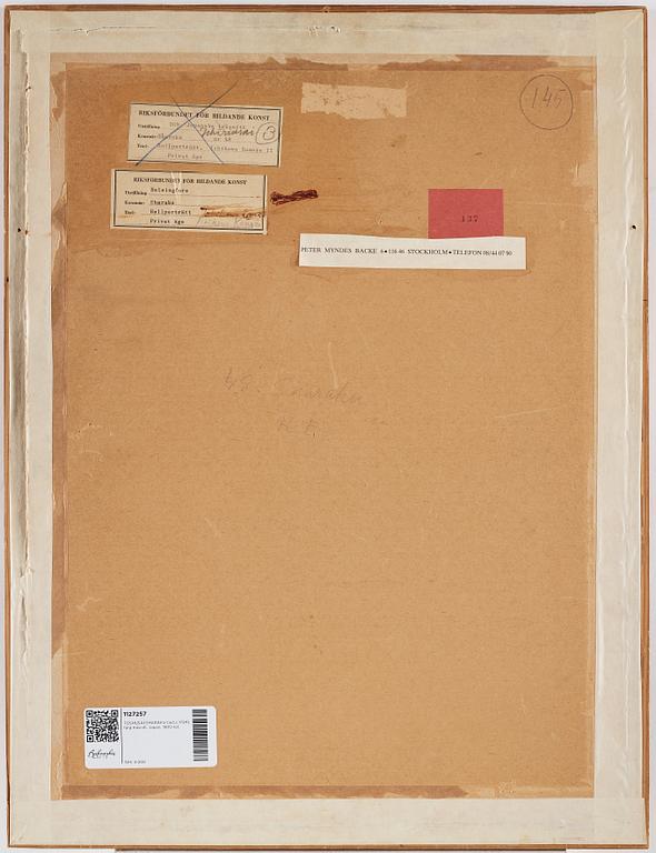 TOSHUSAI SHARAKU (act.c.1794), efter, färgträsnitt. Japan, 1900-tal.