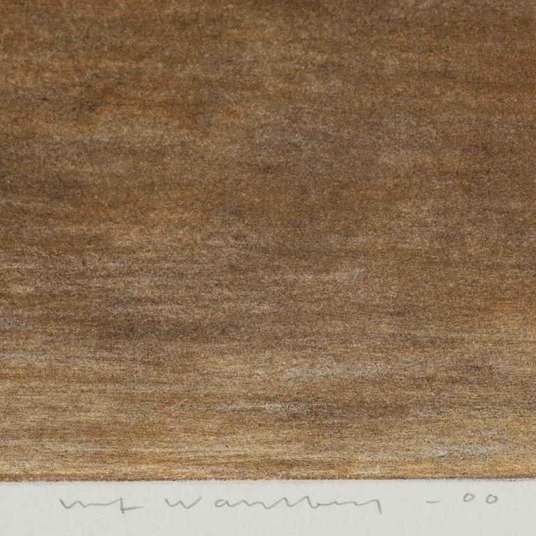 ULF WAHLBERG, lithograph in colours, 2000, signed 74/280.