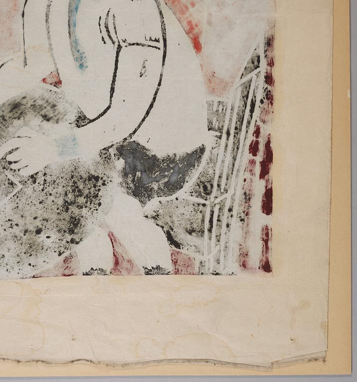 Sigrid Hjertén, Iván playing.