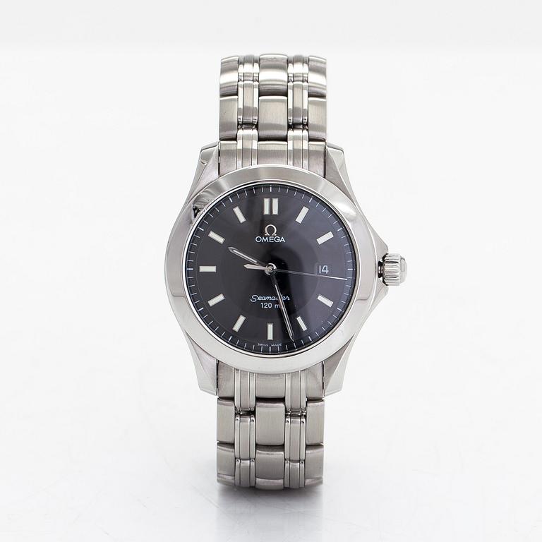Omega, Seamaster, 120 m, wristwatch, 36 mm.
