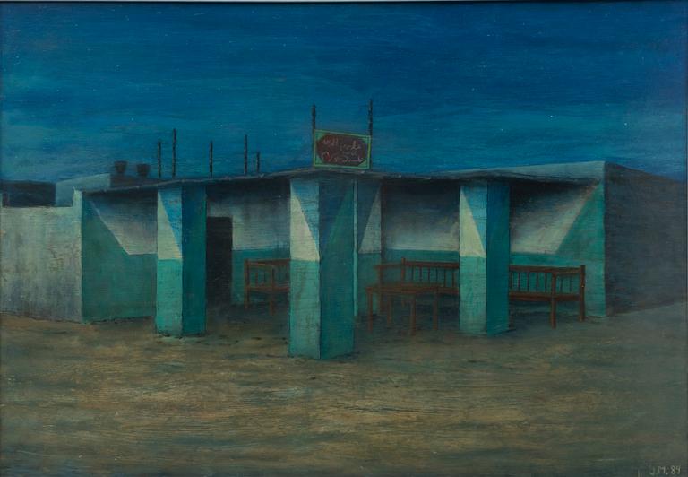 Jörgen Melanton, The deserted serving area.