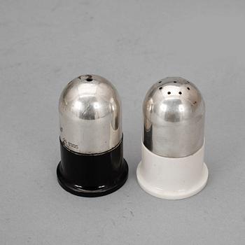 PARTI silver och isolit, 9 delar, bla Silversmedjan Perstorp, 1972.