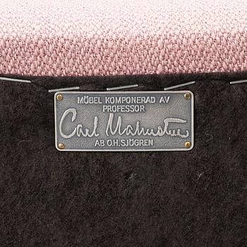 Carl Malmsten, Sofa, "Samsas", O.H. Sjögren, Tranås, contemporary.