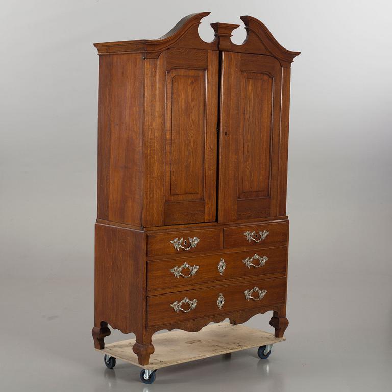 A Swedish mid 1700's cupboard.