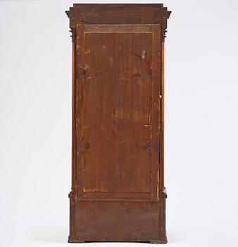 A Swedish Empire mahogany bibliothèque, ca 1830.