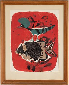 Naondo Nakamura · A litograph by NAONDO NAKAMURA, signed and numbered.