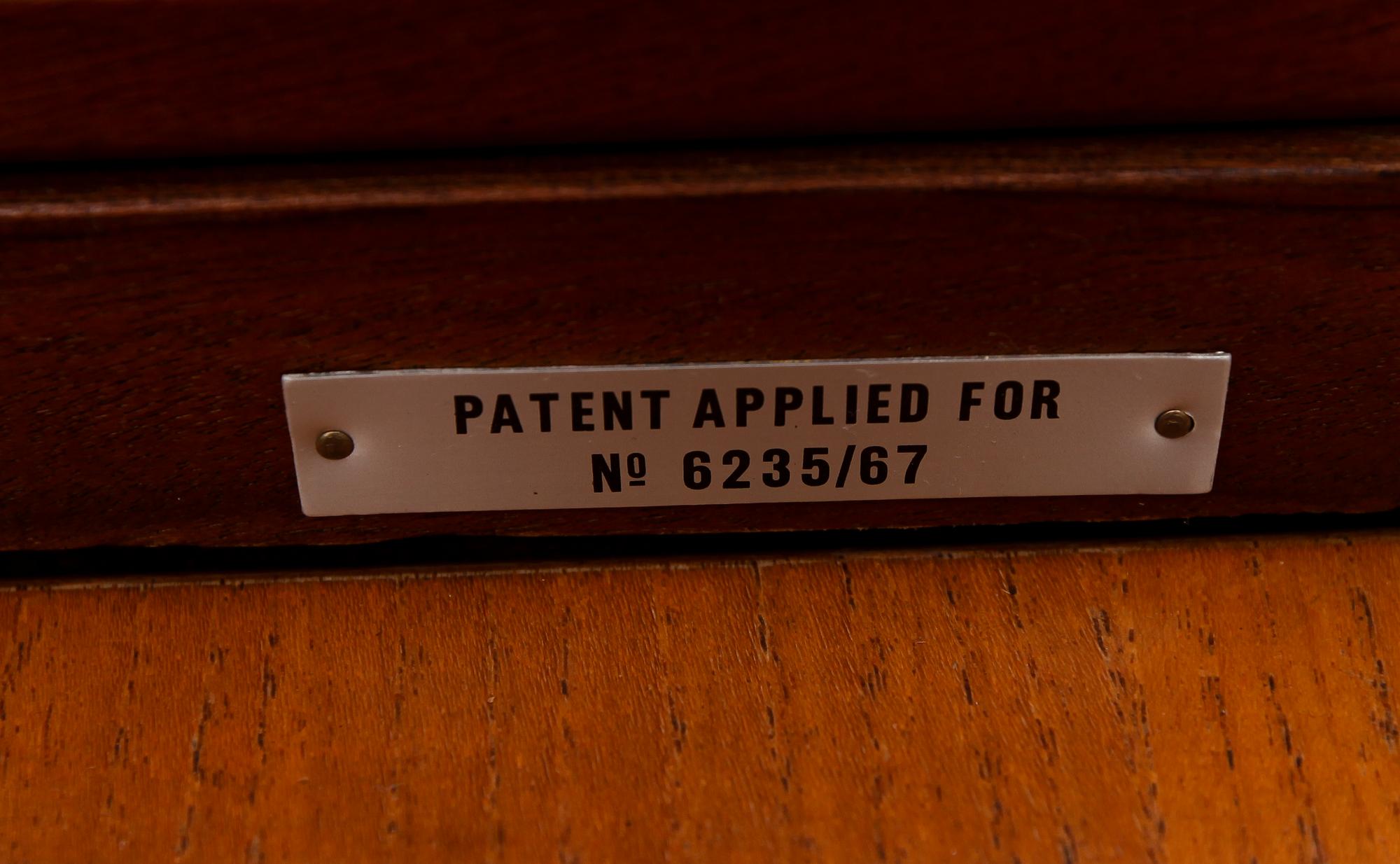 SATSBORD, 3 delar, England, 1900-talets andra hälft.