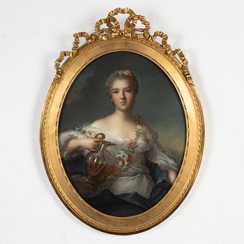 Jean-Marc Nattier, copy after, pastel, 20th Century.