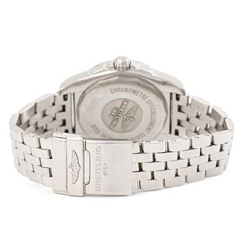 Breitling, Galactic 36, "Mother Of Pearl diamond Dial", armbandsur, 36 mm.