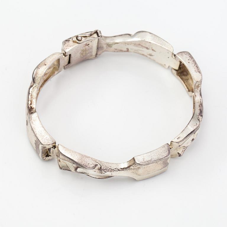 Björn Weckström, Armband "Cassiopeia", sterlingsilver. Lapponia 1974.