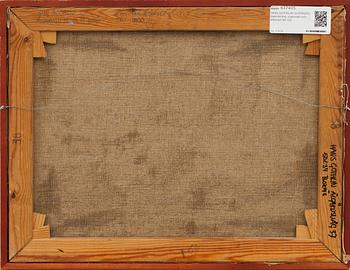 HANS GOTHLIN, oljemålning, signerad och daterad -81.