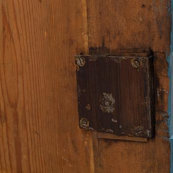 Hängskåp, allmoge, 1800-tal.