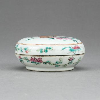 ASK med LOCK, porslin Kina, 1800-tal.