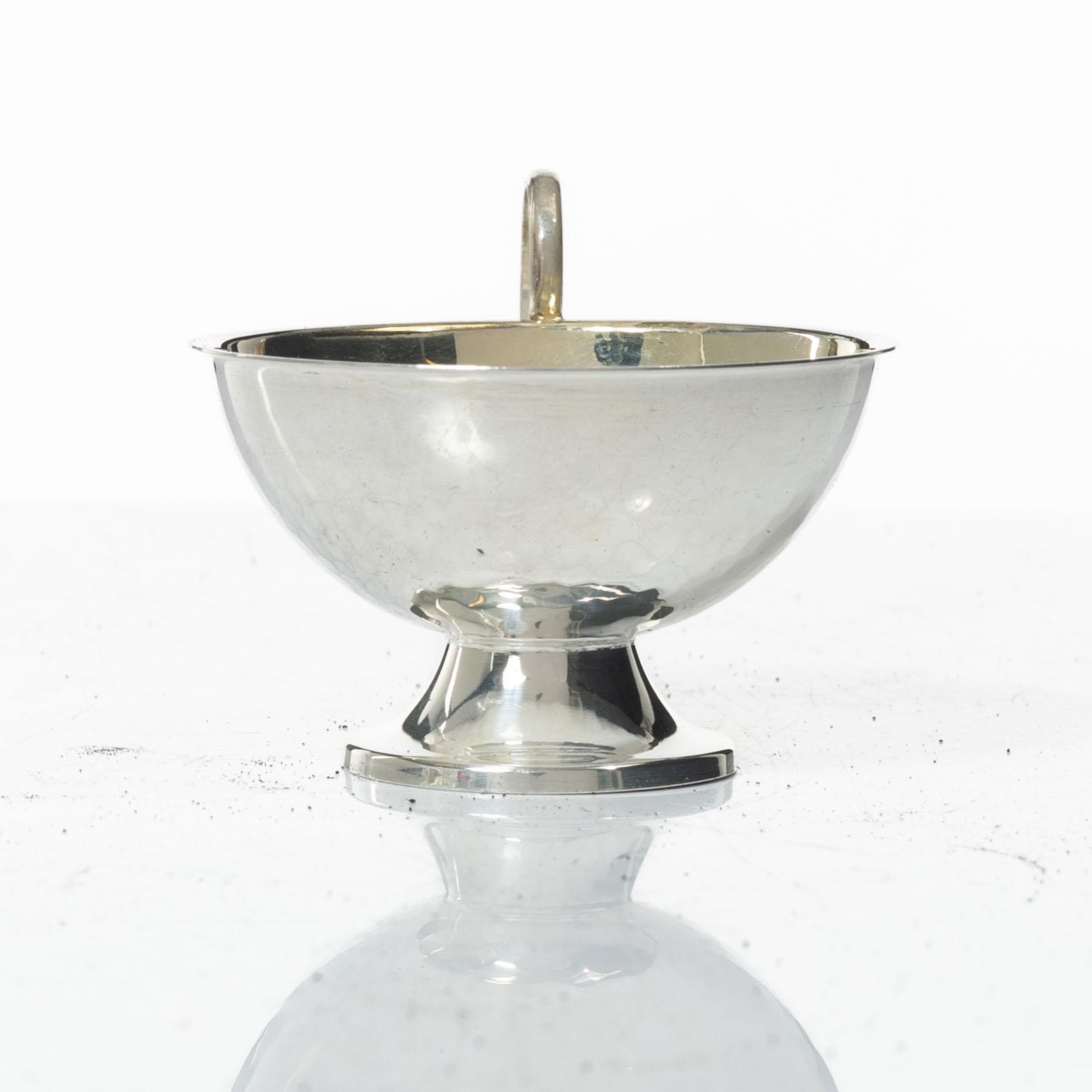 Punschmuggar, 12 st, silver, Ceson Guldvaru Ab, Göteborg 1970-80-tal.