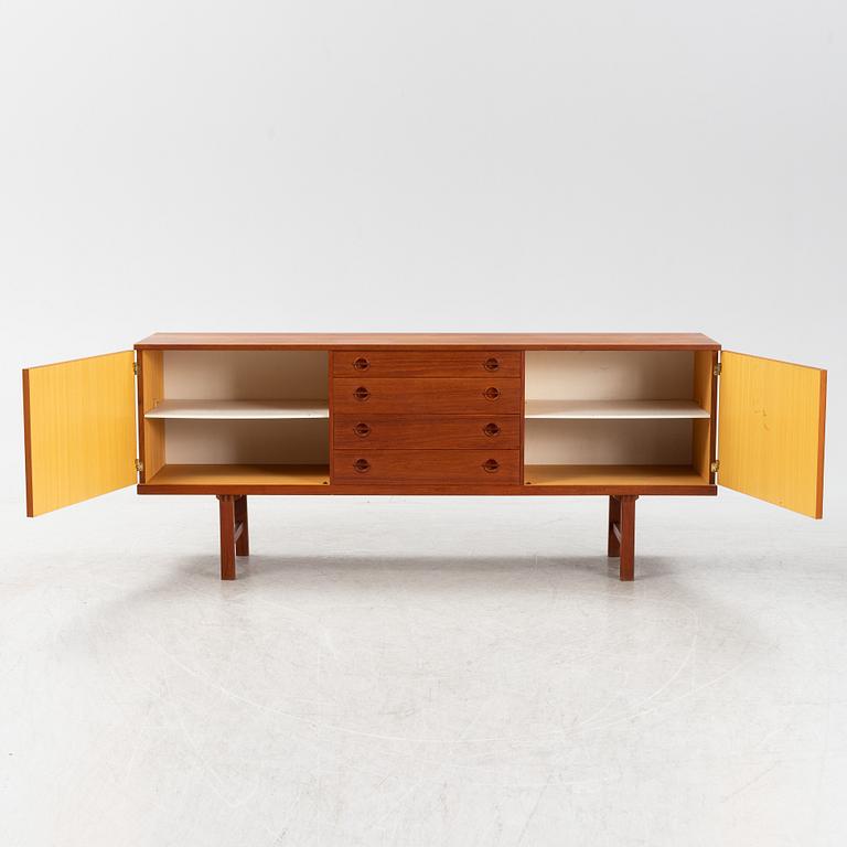 A Swedish teak veneered sideboard, mid 20th Century.