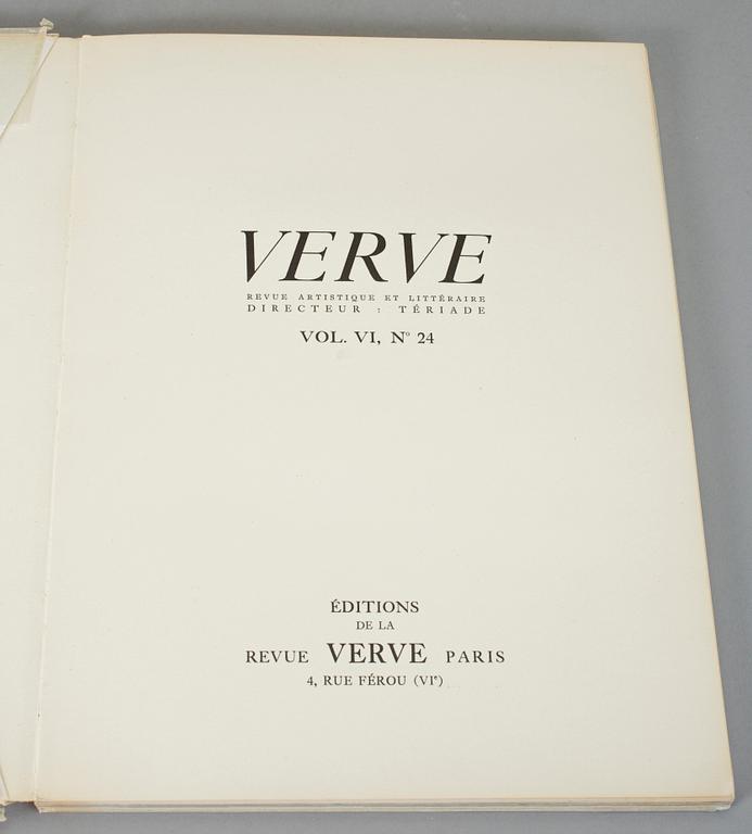 Bok, "Contes de Boccace", Marc Chagall, Verve, Vol. VI, No 24, Paris, 1950.