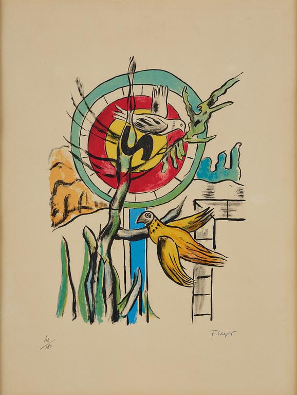 Fernand Léger, After, "Les Deux Oiseaux".