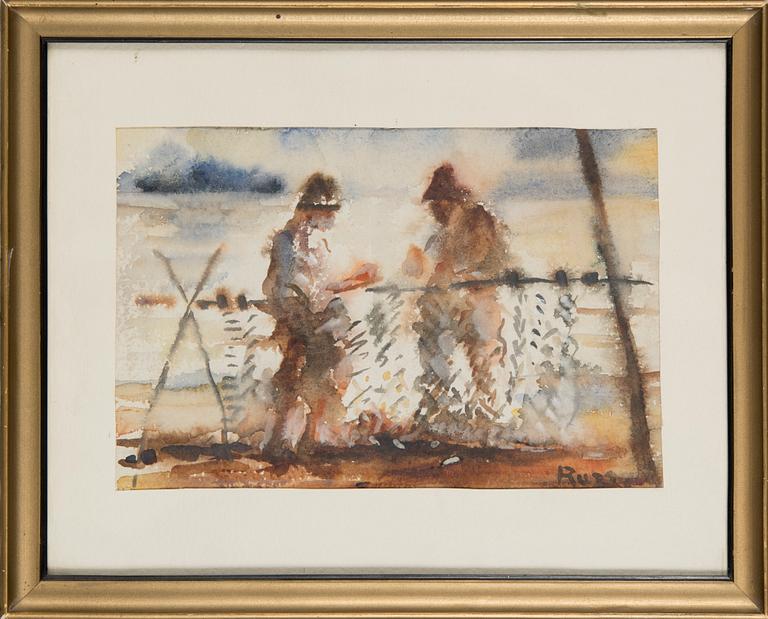 János Rozs, Fiskare.